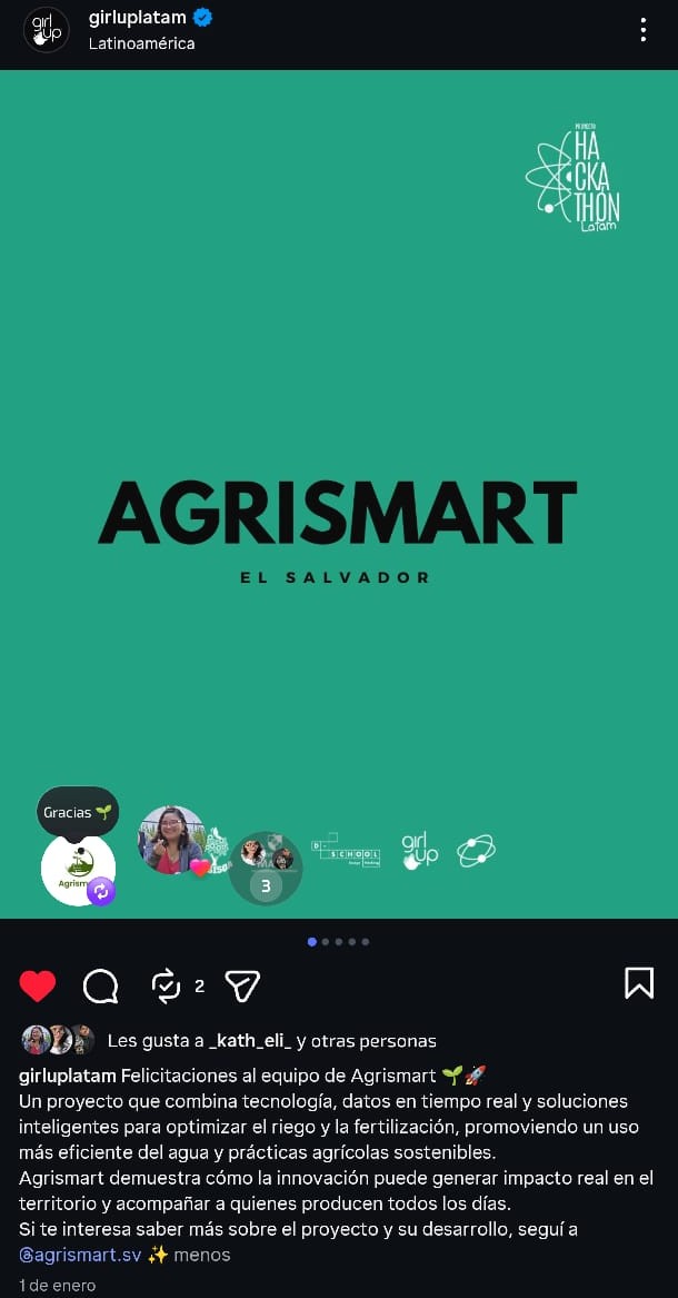 Agrismart gana hackathon LATAM 2025